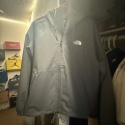 north face rain coat