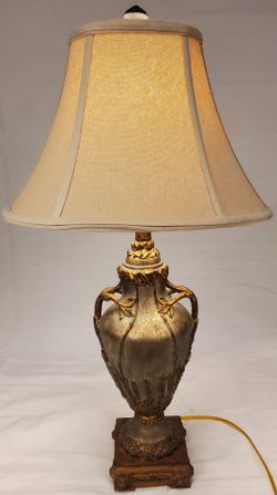 Ornate Carved Lamp for $30