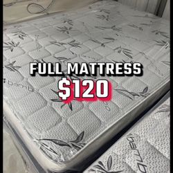 Full Size Pillow Top Mattress 12” Inches Thick 