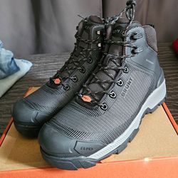Brunt The Ryng 6" Comp Toe Waterproof Work Boots Men 9.5