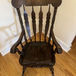 Excellent Wood Rocking Chair