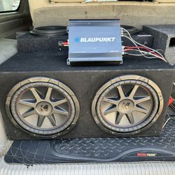 Kicker Cvr 12" And Amp