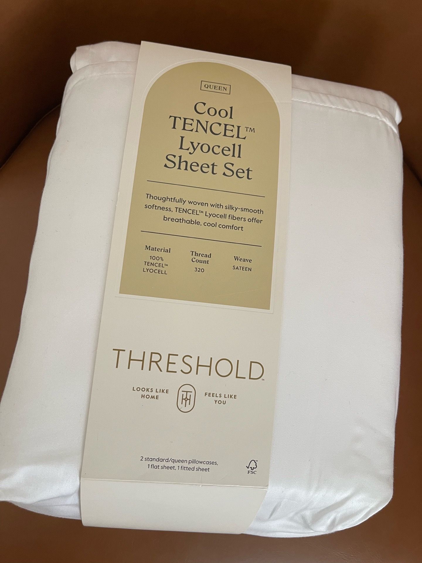 Threshold Cool TENCEL Lyocell Sheet Set