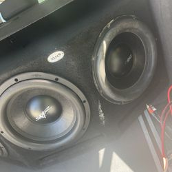 3 12 Inch Subwoofers 