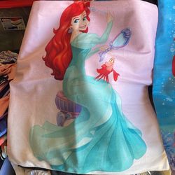 Square Little Mermaid Pillow Cases