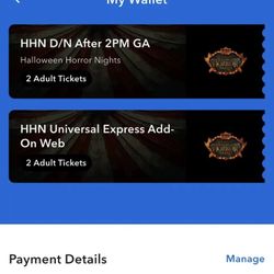 Horror Night Tickets Today Only!!