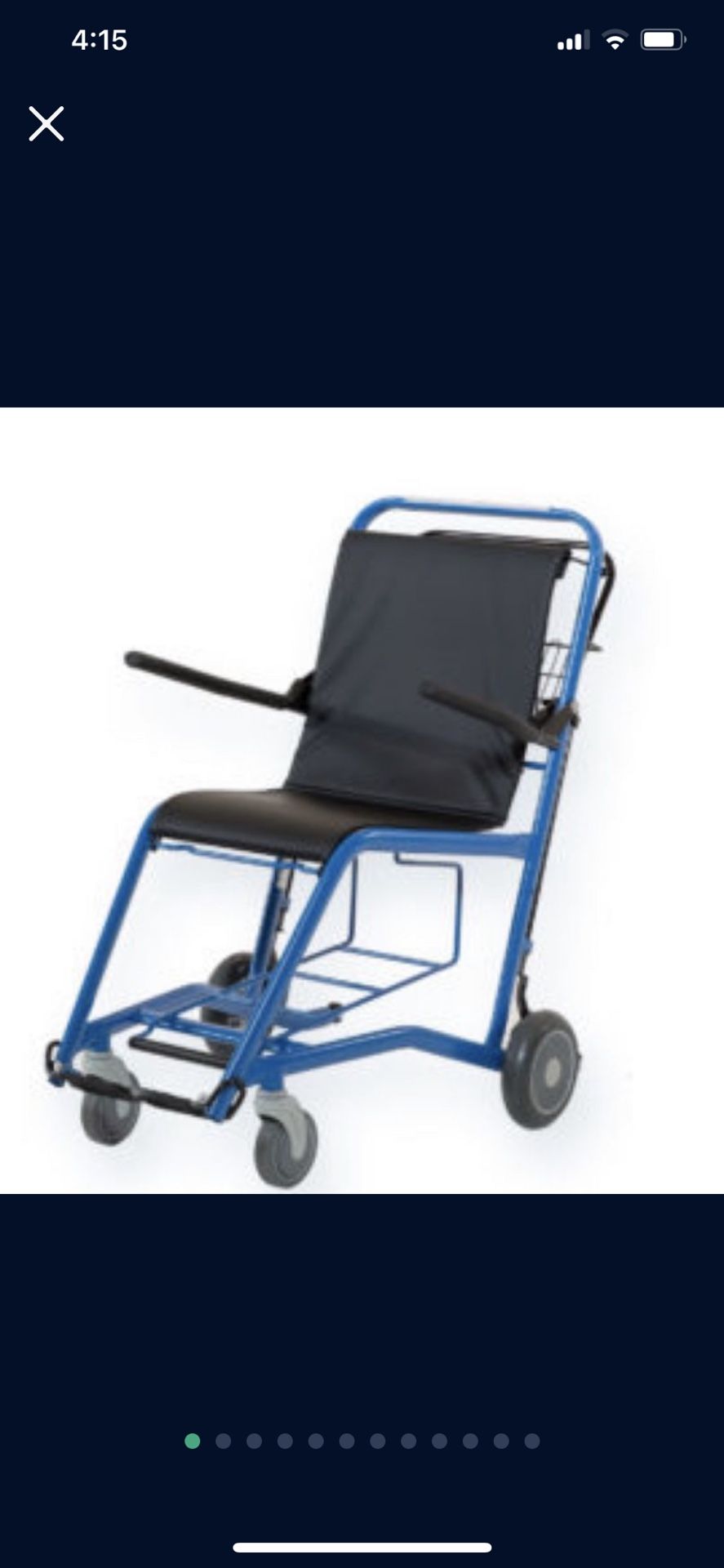 Staxi Transport Chair “Wheelchair “