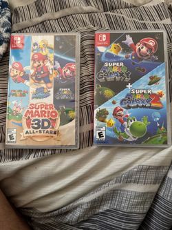 Super Mario 3D all stars and Mario galaxy
