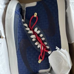 Brand New Nike Blazer Mid 77 Sashiko Navy Sz 10   