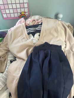 Toga cosplay with foam accessories