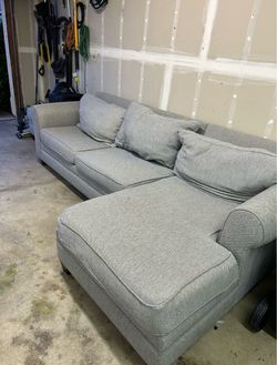Free couch with sofa bed.