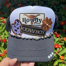 Howdy Cowboy Trucker Hat