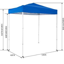 6×4 Pop Up Canopy Tent