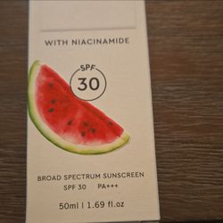Authentic glow recipe sun screen