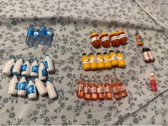 Mini brands fill the fridge