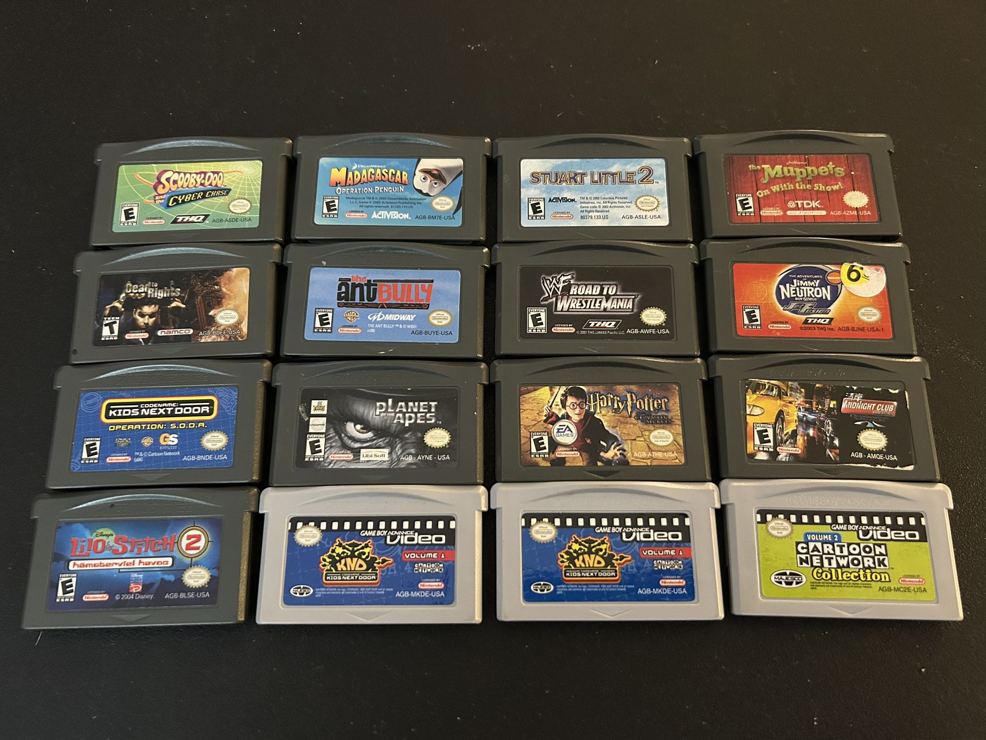 Lot Of Gameboy Advance Games