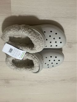 Brand New Fuzzy Crocs