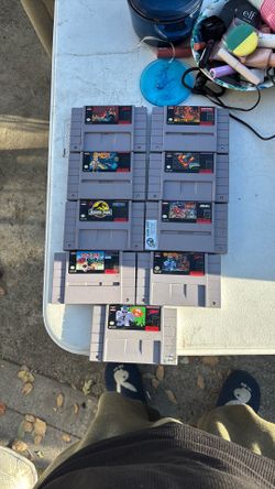 Super Nintendo games
