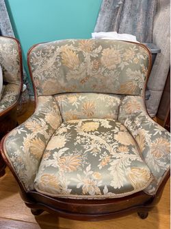 Wood accent chairs