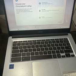 Acer lap top Chromebook