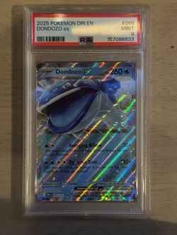 Dondozo EX 2025 DRI EN, PSA 9