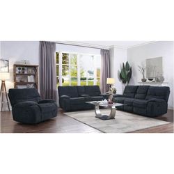 2pc Reclinable Sofa and Loveseat @Elegant Furniture