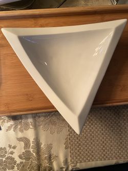 Triangle Serving Plate