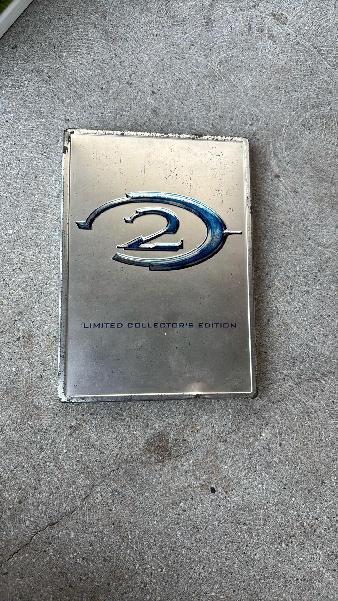 Microsoft Xbox Halo 2 Collector's Edition Steel Case with Cover and Inserts