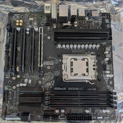 AM5 BUNDLE- Ryzen 7700x, ASROCKB650m-c, 16gb DDR5 Kingston FURY Beast RAM 5200 (8gb X 2)