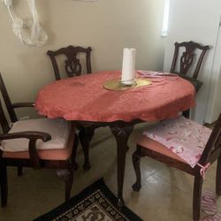 6 Chair, Dining Table