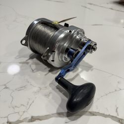 Accurate Extreme Boss 30 Two Speed. Ready to Go Big Game Fishing Reel. 