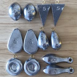 Pyramid, Bank, Bell, Disc, No-Roll, and Egg Weights