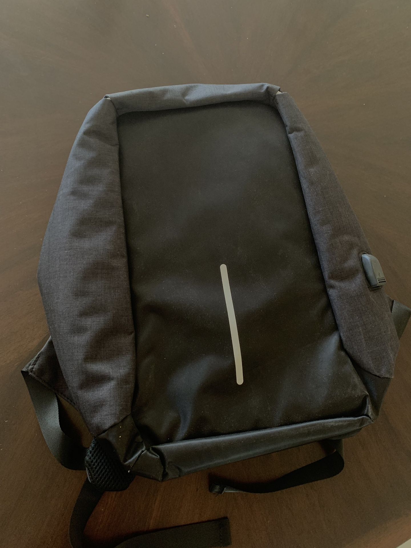 Theft-proof backpack good for travel black