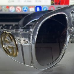Gucci Transparent Sunglasses