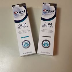 Crest Gum Detoxify Toothpaste