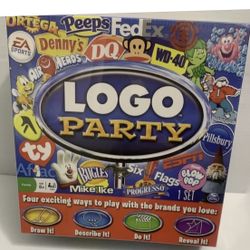 Brand New Logo Party Board Game By Spin Master -Sealed!