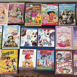 Children Lot of DVDs and some Blu Rays $25 for all