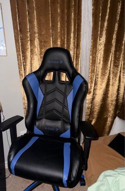 Black and Blue Emerge Gaming Chair – $80 OBO