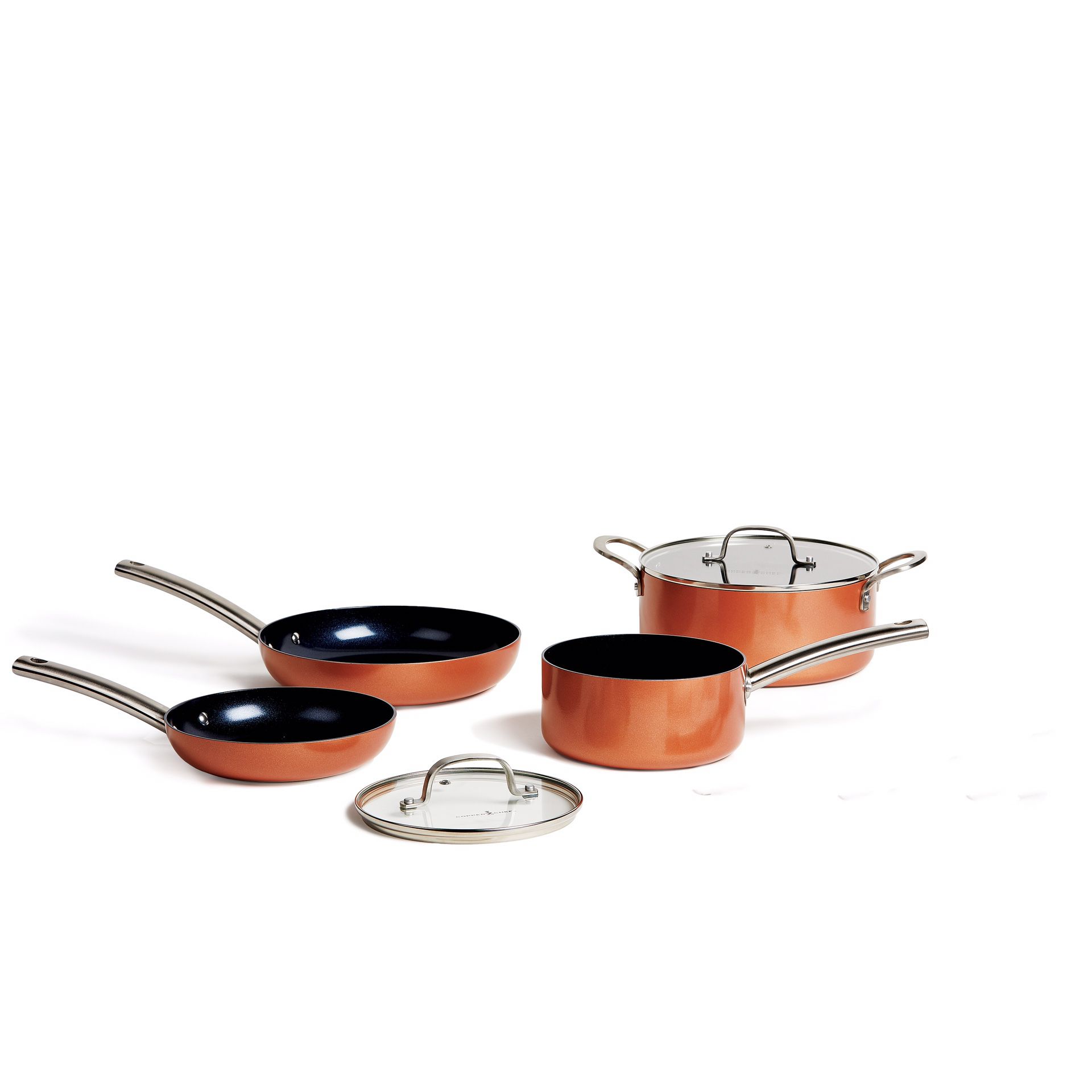 NEW UNUSED - Fry Pan, Source Pan & Casserole Pot 6pcs Set - Free Gift w/purchase
