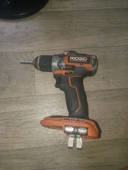 Ridgid subcompact drill with small 18v battery no charger