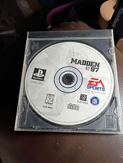 Madden NFL 97 PlayStation PS1 Game