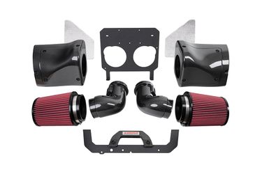CORSA Intake 2023+ Chevy Corvette C8 Z06 - Black CF, DryTech