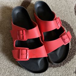Birkenstocks Red 