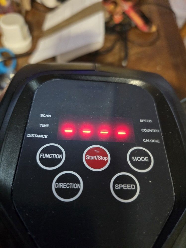 Gugttr Under The Desk Elliptical Machine Electric Black 12 Levels For Seniors And Rehab With Remote # 514