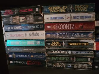 Dean Koontz & James Patterson Books!