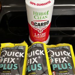 Quick Fix Plus, Herbal Clean Qcarbo Bundle. Brand New Urine Pee 