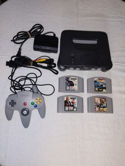 Nintendo 64 Game Console Bundle N64 Games Video Game Entertainment System