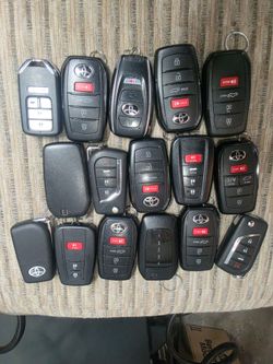 Toyota car key fobs/llaves con control para Toyota