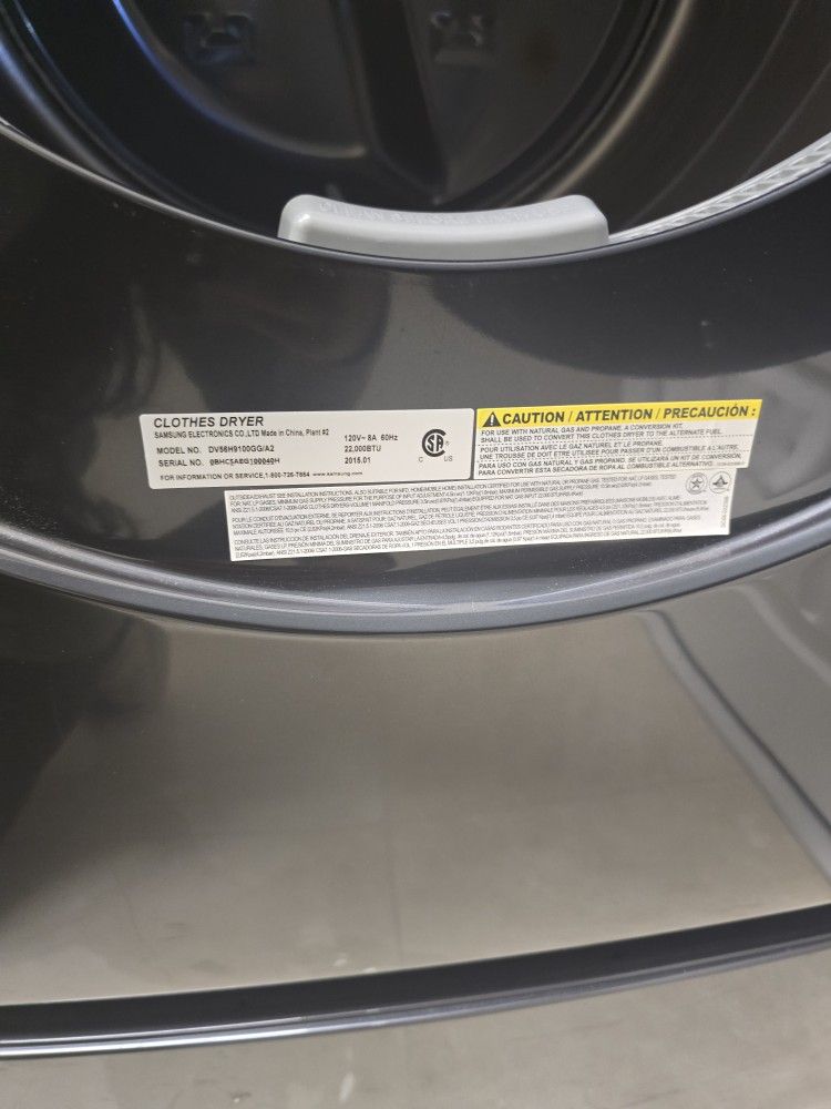 Samsung Washer And Dryer With Pedestals 