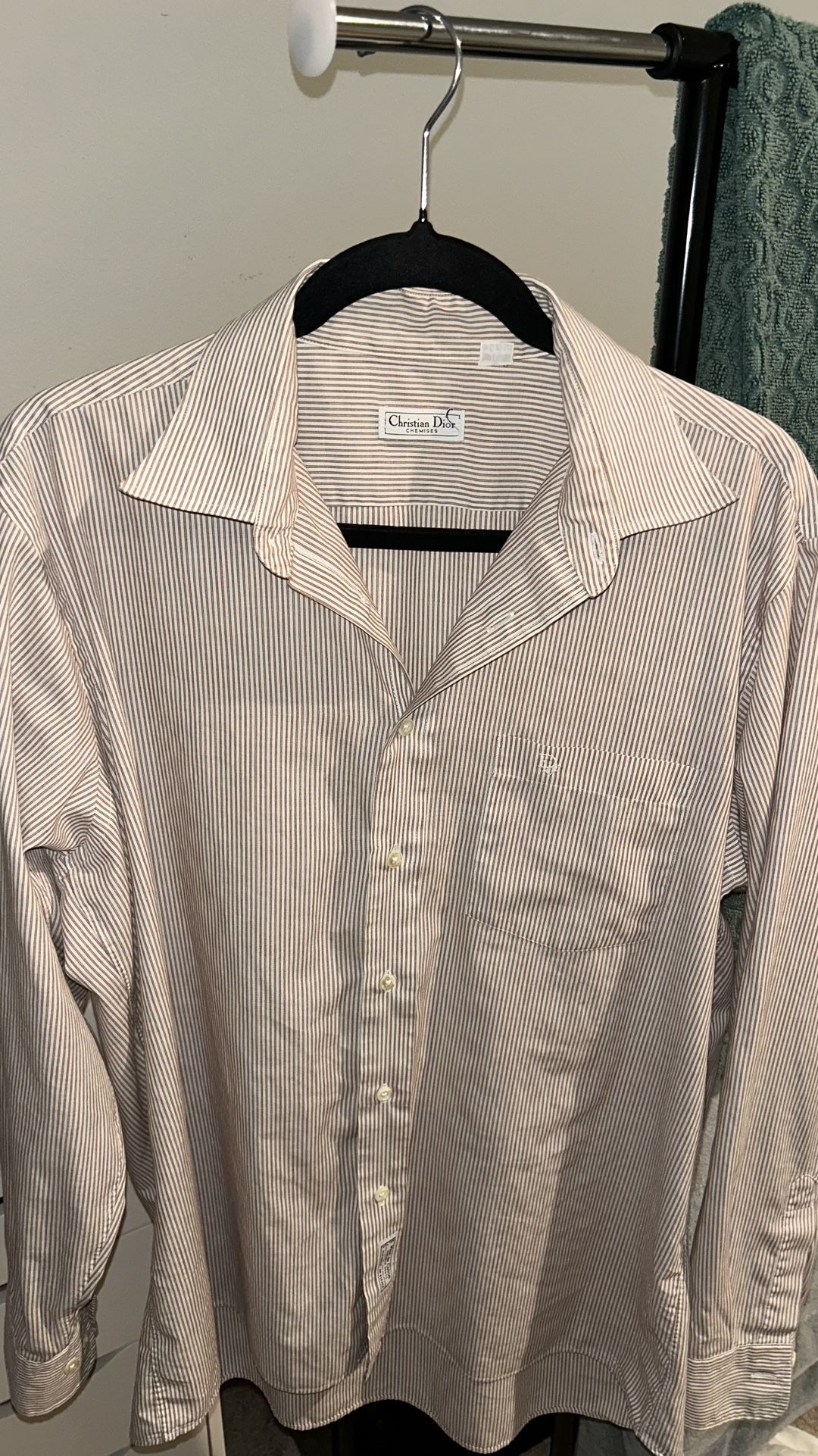 Christian Dior Men’s Button Up 16 1/2